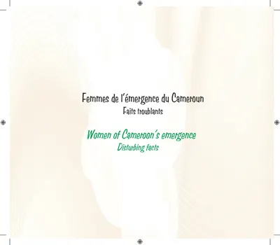 Femmes de l’émergence du Cameroun — Faits troublants